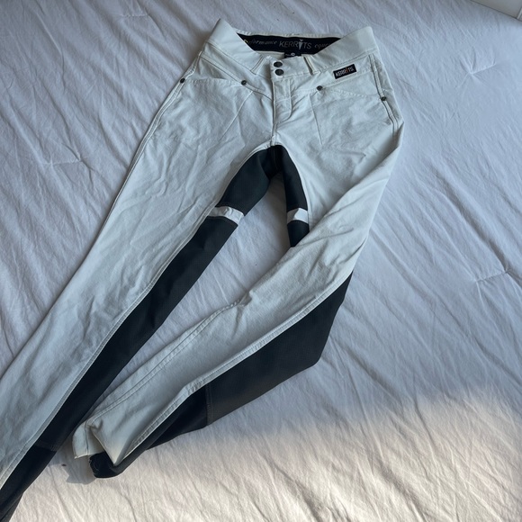 Kerrits Riding Breeches White - Picture 3 of 3